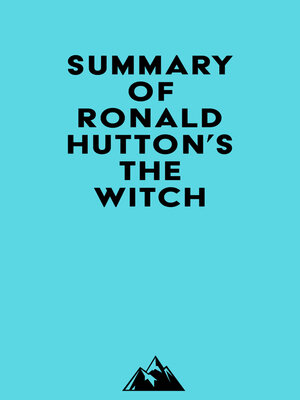 cover image of Summary of Ronald Hutton's the Witch